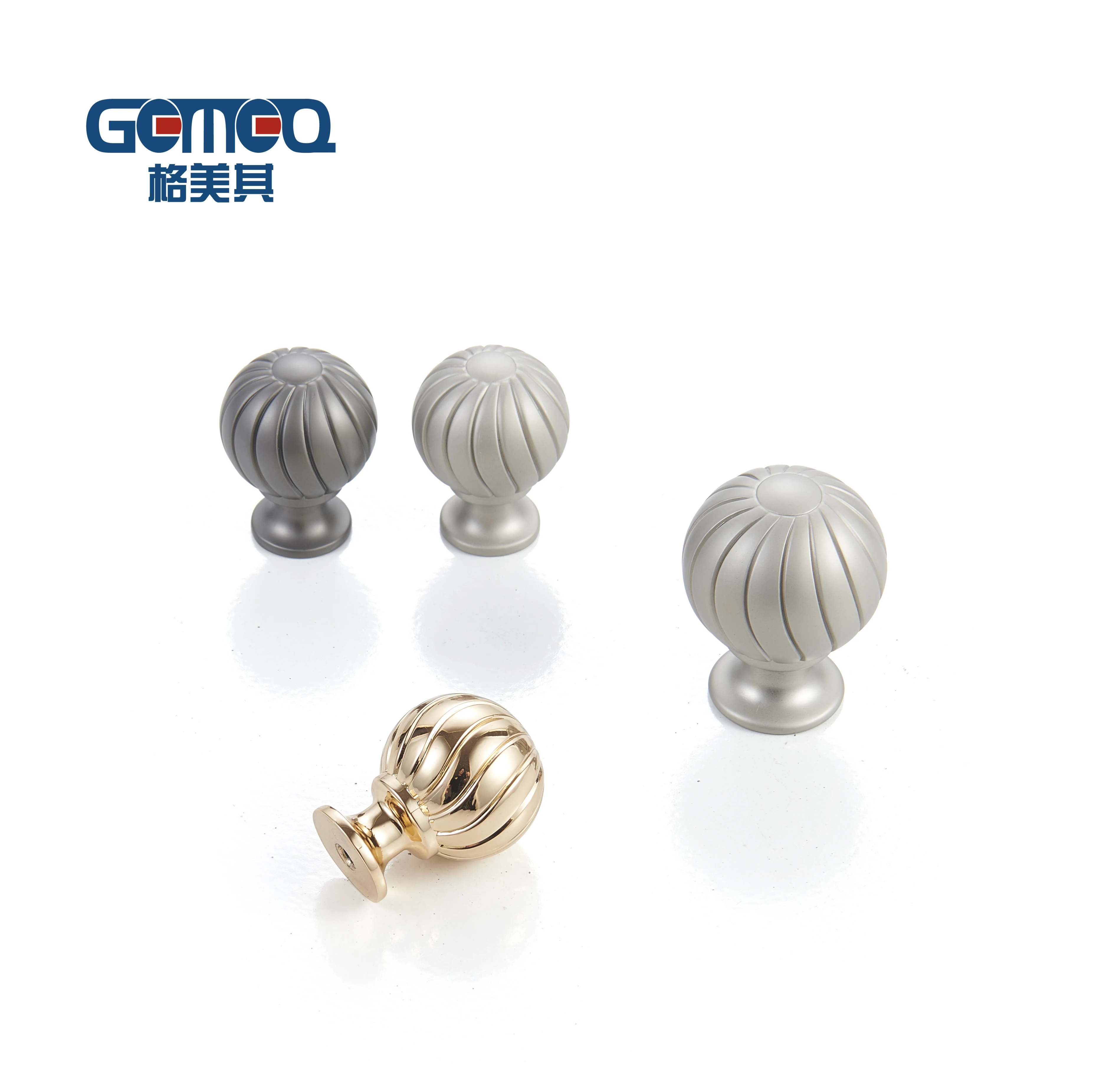 Direct Manufacturer Customized Item Luxury Gold Door Knobs Drawer