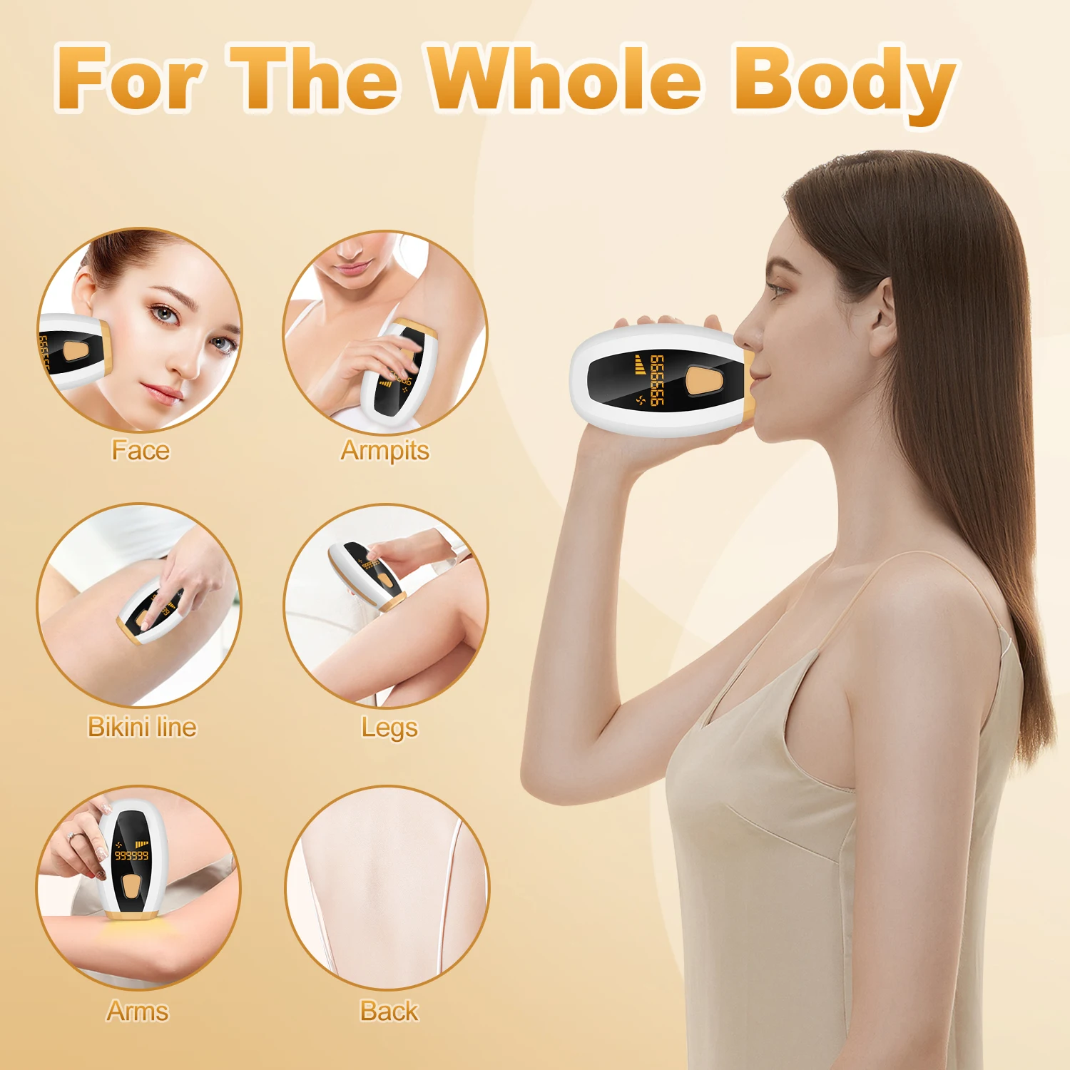 Beauty At-home Device Hair Removal Professional Hair Removal Home Portable Laser Mini IPL Hair Removal System