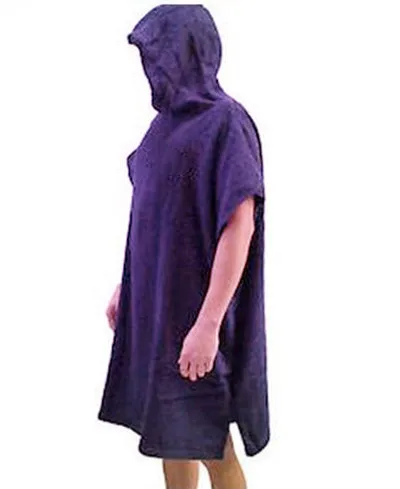 85% полиэстер и 15% Полиамид, плюшевое быстросохнущее махровое полноцветное полотенце-пончо из кораллового флиса для серфинга