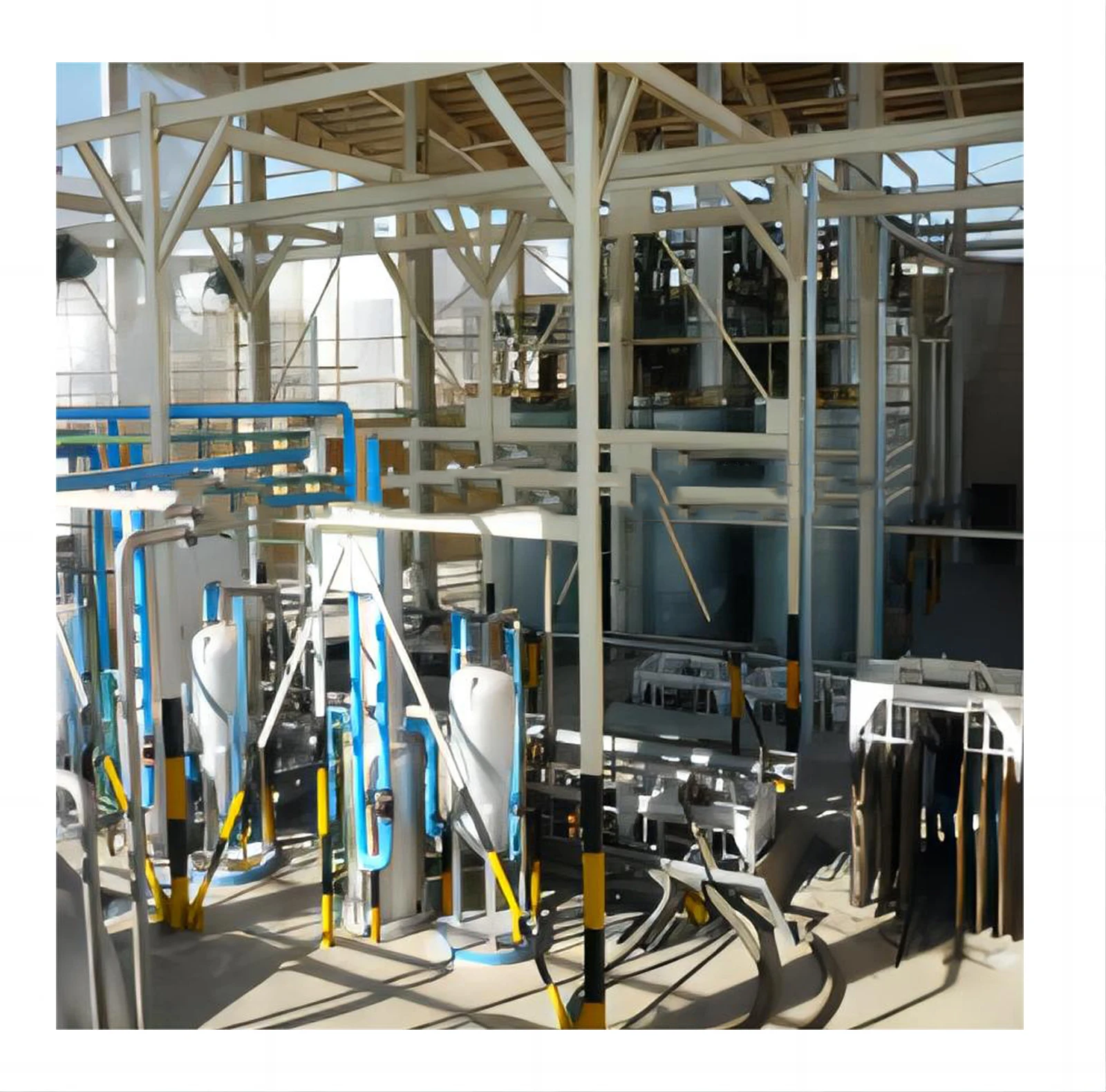 Production line manufacturer sodium silicate glass production machinery