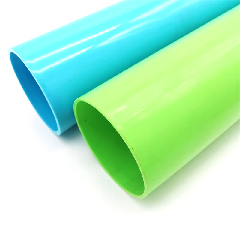 customized material full size eco-friendly wholesale multi-color rectangular pvc square plastic pipe