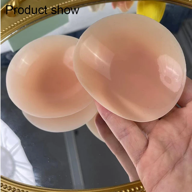 Comfortable Strapless Silicone Nipple Cover Silicone Bra Invisible Nipple Cover