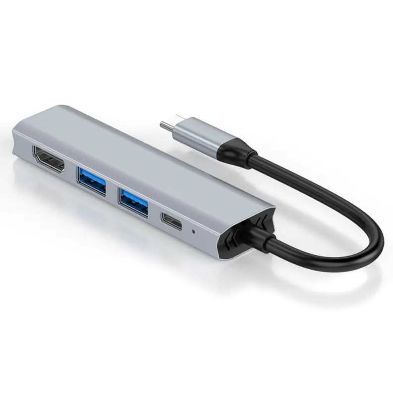 Новый TYPE-C док-станция концентратор четырех-в-одном usb hub 4K для Apple macbook расширения usb док-станция для