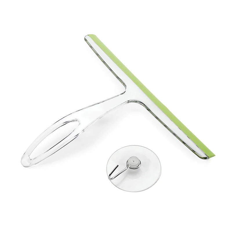 Shower Room Glass Window Rubber Blade Water Squeegee