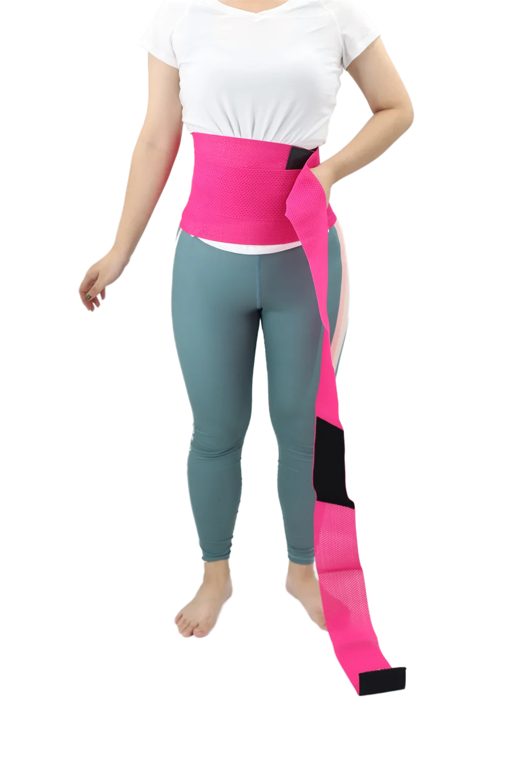 Colorful  Waist Trainer for Women  Snatch Bandage Tummy Sweat Wrap Plus Size Workout Waist Trimmer