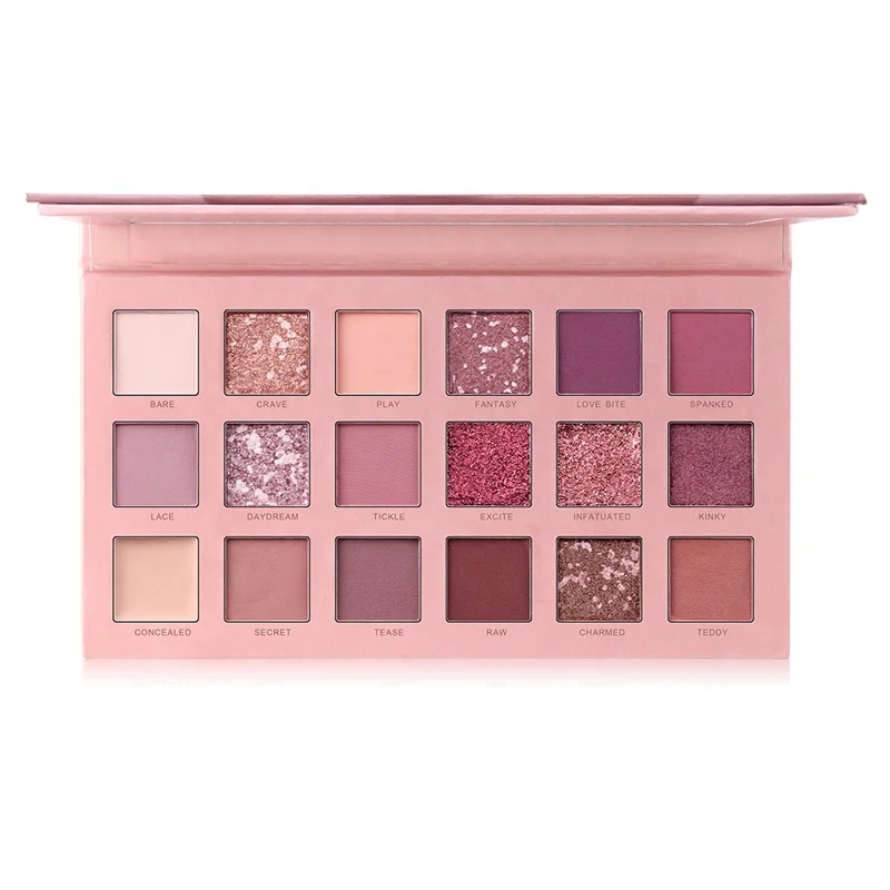 Matte shimmer 18 color Eyeshadow Mashed Potato Nude Eye shadow Waterproof Pigmented Makeup Palette