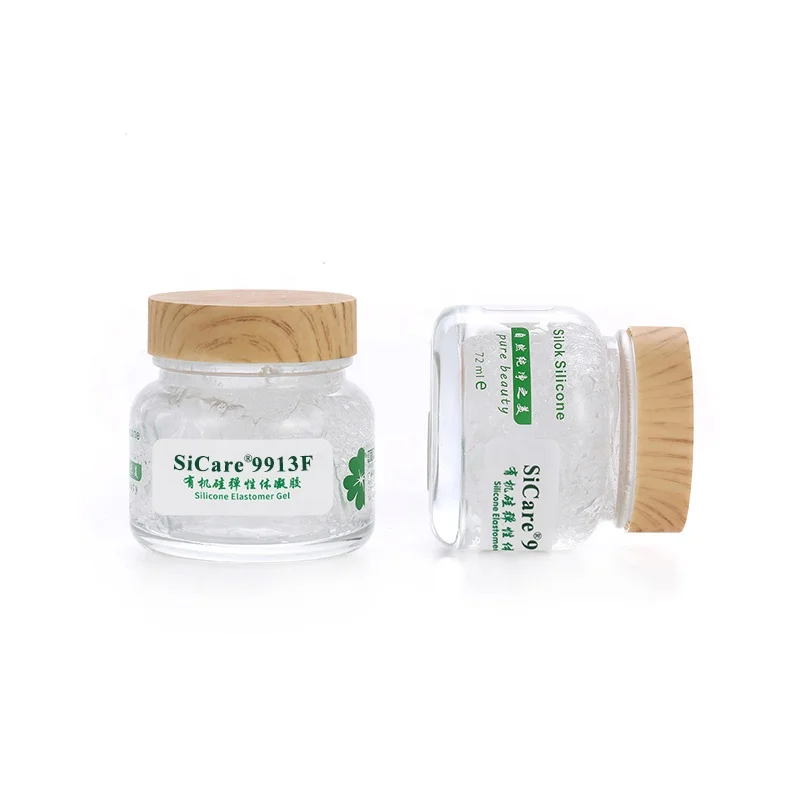 Non-volatile SiCare9913F cross-linked silicone elastomer for various of makeup products