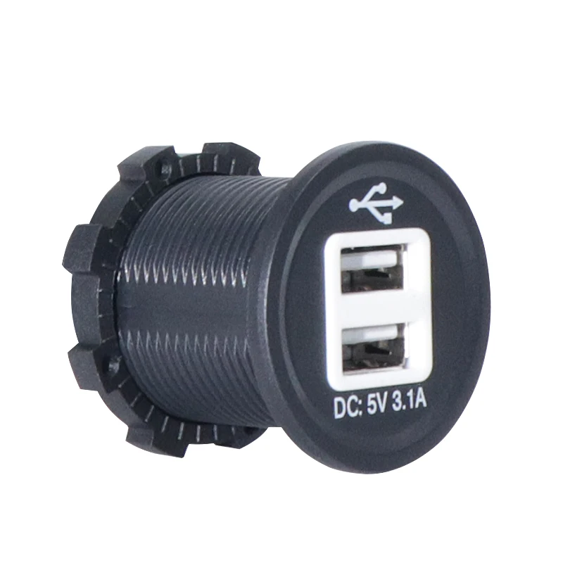  DS2013-2-3.1A 12V розетка USB автомобильная для автомобиля