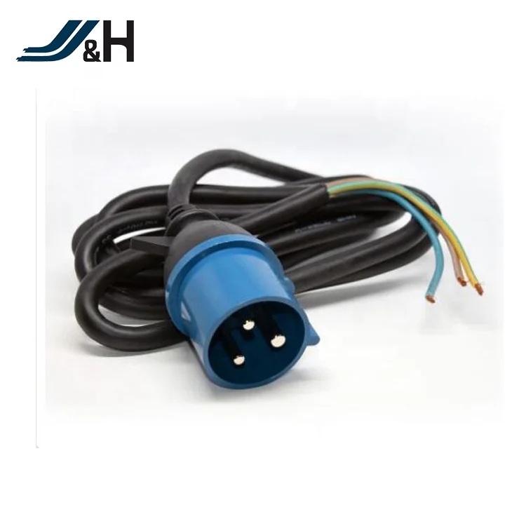  Европейский стандарт гибкий H05VV-F 3G0.75mm2 220V открытый удлинитель 10