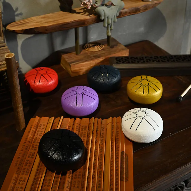 Modern Craftsmanship Meets Culture Traditional Chinese Steel Tongue Drum