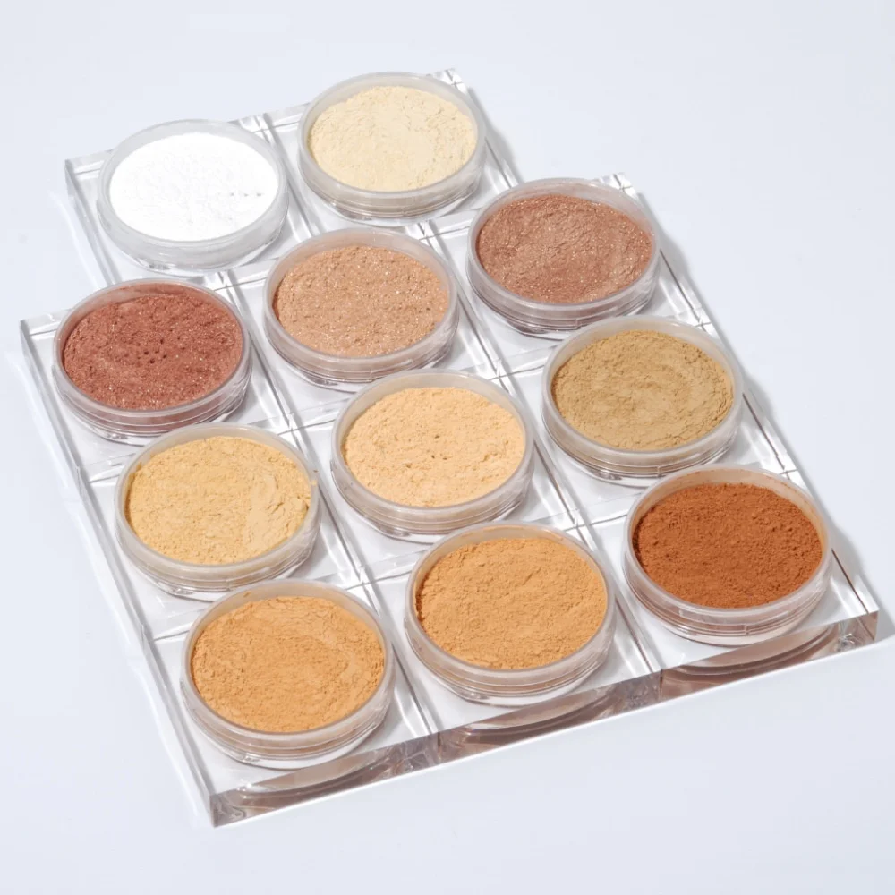 Custom Oil Control Pressed Powder Matte Finish Waterproof Makeup Face Setting Powder