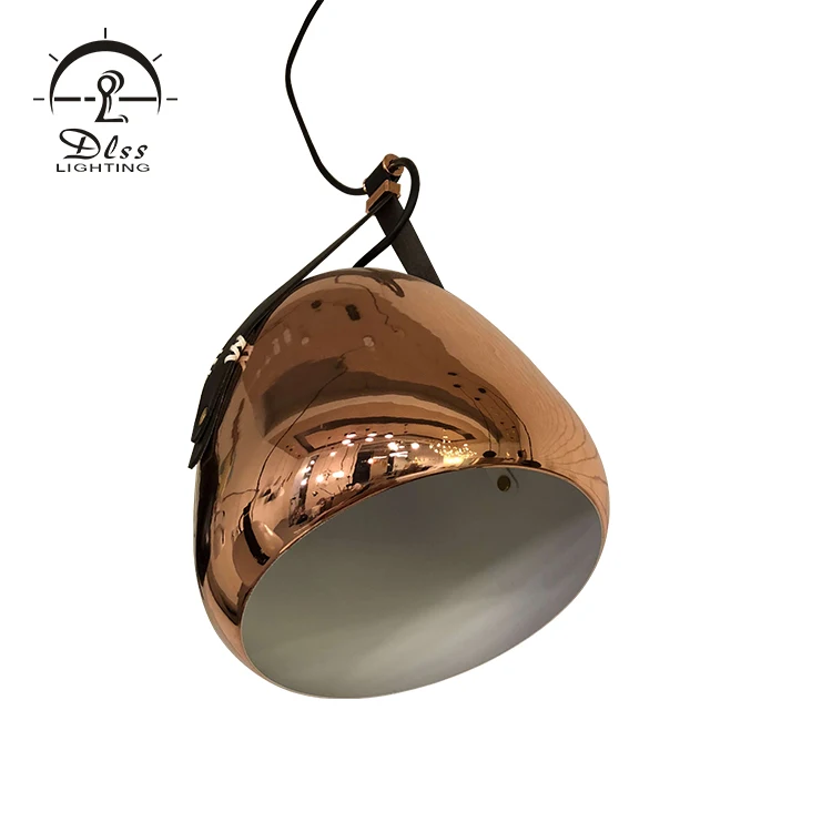 
High quality personalized creative design aluminium copper pendant chandelier light 
