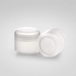 200g arc plastic jar hair mask cleaning mud film bath salt skin care product packaging plastic empty cream jar