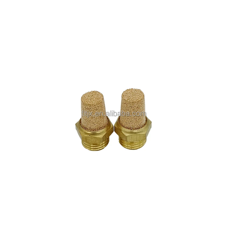 BSL-A BSL-B cone shape Porous Metal Powder Sintered silencer Bronze Pneumatic exhaust Muffler