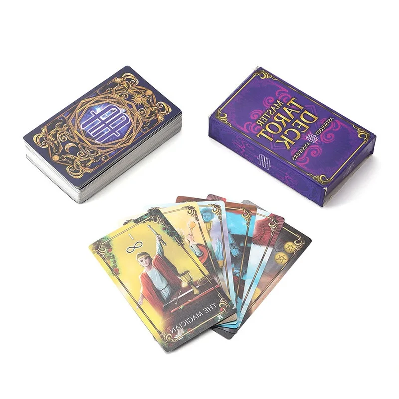 78 Pcs The Modern Witch Tarot Deck Tarot Cards Family Holiday Party Playing Cards English Tarot Game Cards Board Games Set