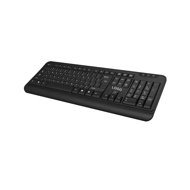 Ergonomic Arc Full-Keyboard US UK KR BR Layout Wireless Keyboard