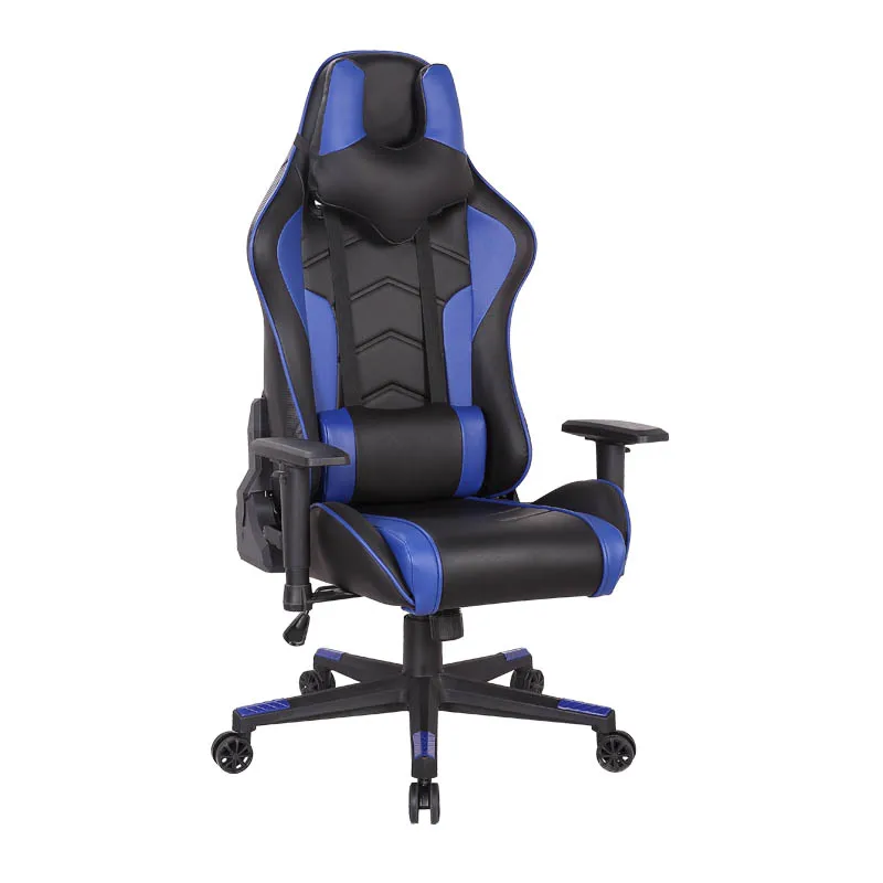 Hot-sale Black and Blue Economic Gaming Gamer Computer Chair  For Game Player