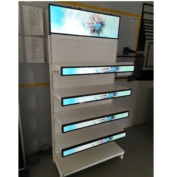 Supermarket Grocery Store Signage Digital Shelf Edge Display Shelf Talker Smart LCD LED Screen AD Player