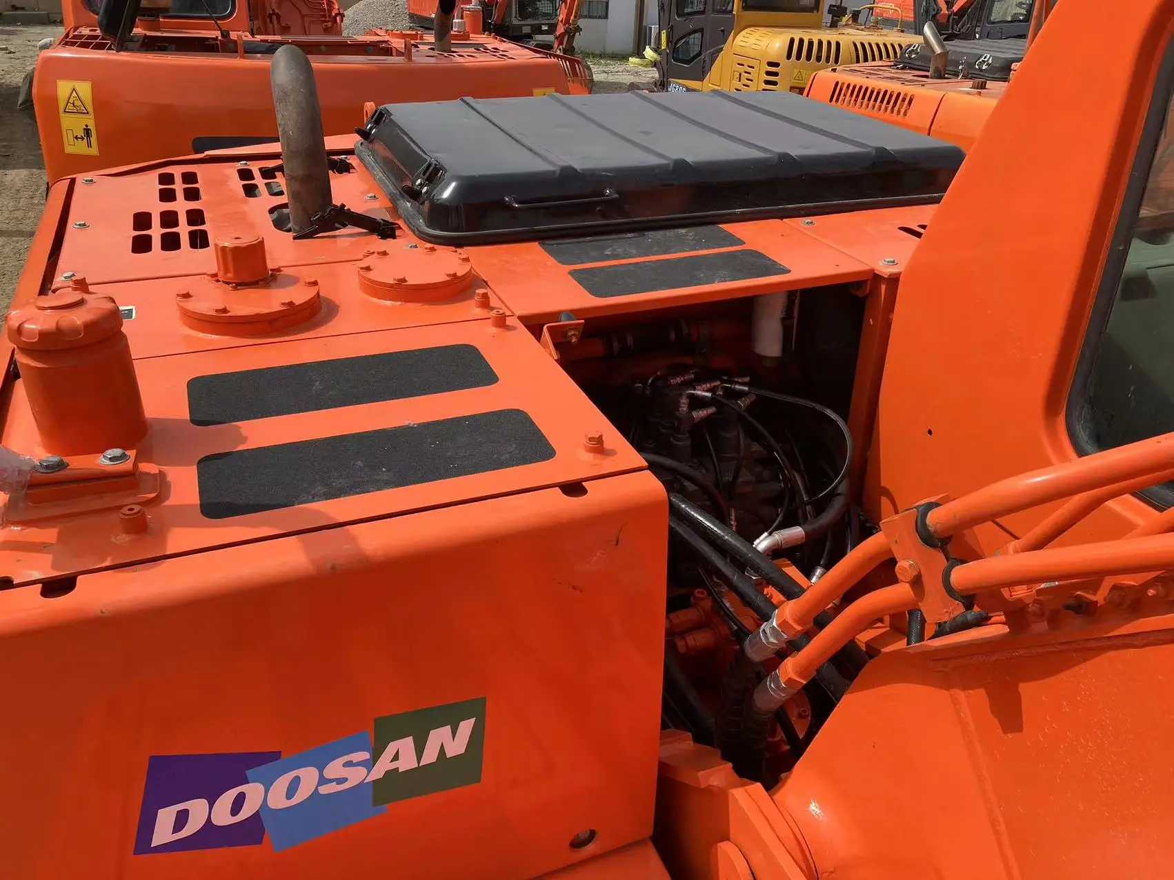 Second hand Doosan DH150W good appearance ready for work 15 ton wheel excavator