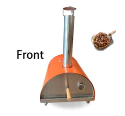 OEM Pizza Oven Wood 600 Centigrade ODM Channel Pellet Model 104R High Temperature Commercial Use Power Saving Electric Pizza