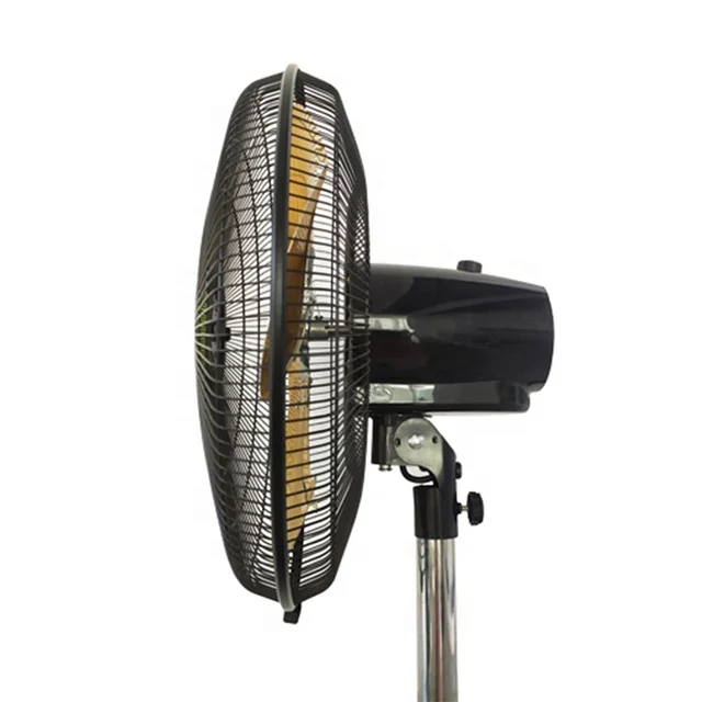 18 дюймов золотой алюминий 5 лезвий Портативный электрический коммерческий качающийся вентилятор стенд