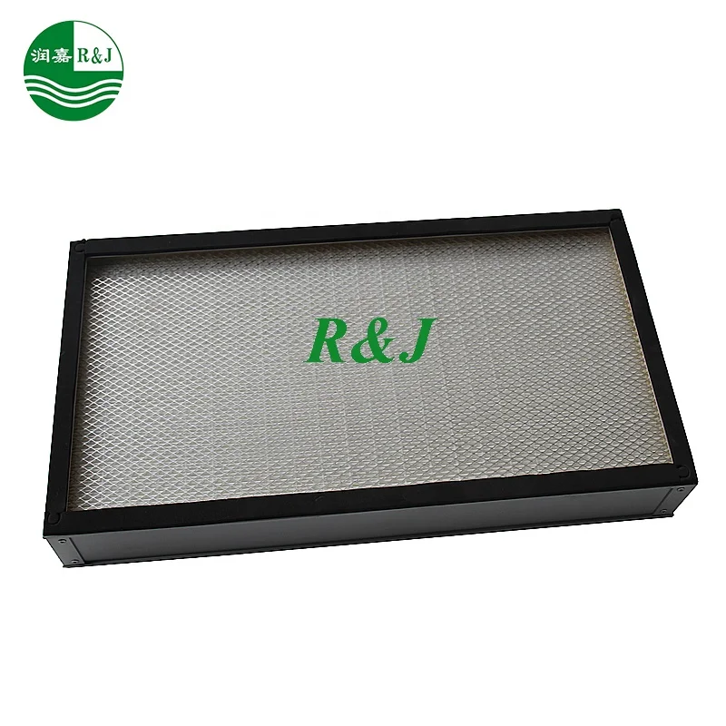 Clean-Link H14 panel mini pleated filter hepa filter for air conditioner filters