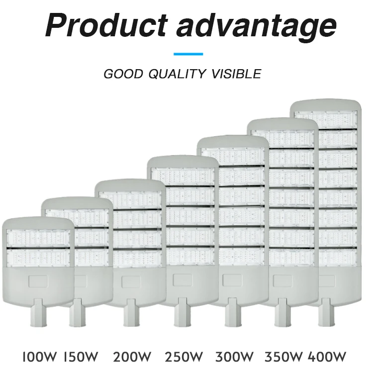 Factory price modern 220v modular led 100w 200w 300 watt 400w outdoor street light