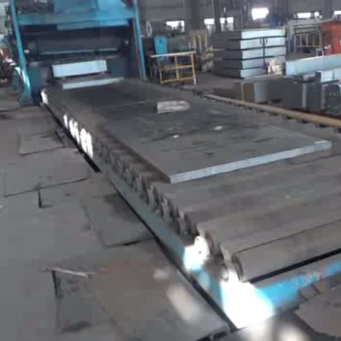Heavy Gauge 12mm Carbon Steel CR HR Steel Coil Straightening and Leveling Cut to Length Line Machine