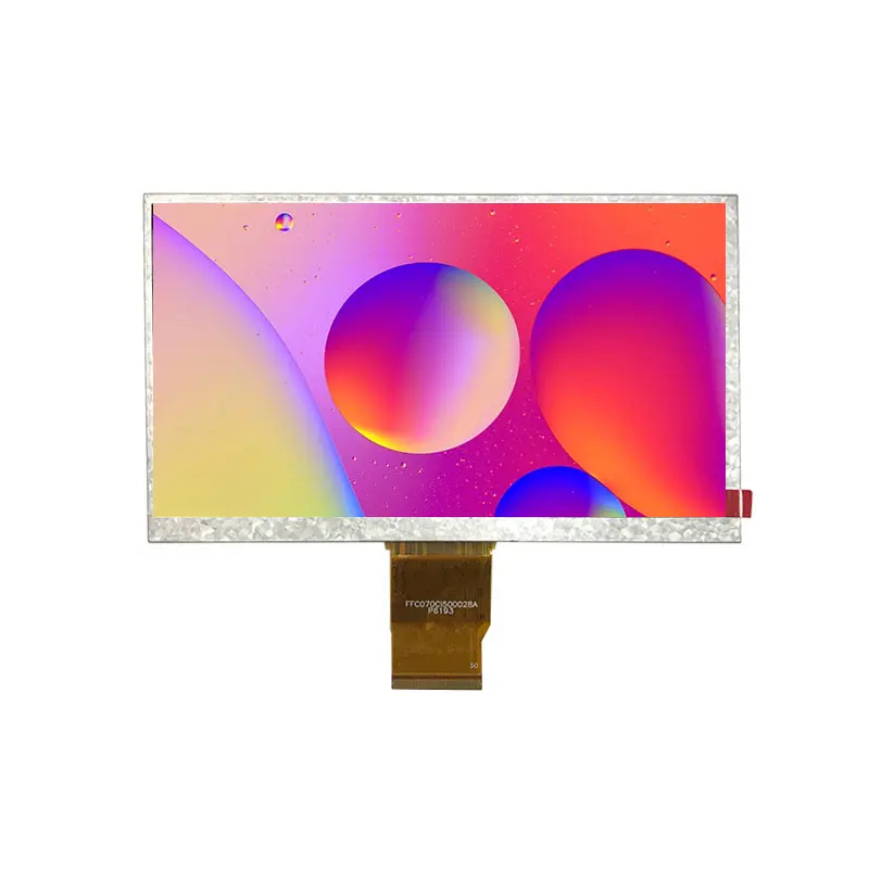 Manufacturer TFT LCD screen 7 inch RGB interface 1024*600 color screen capacitive touch screen TFT
