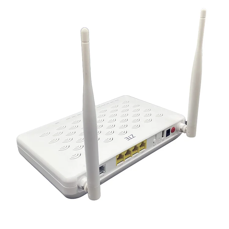 Широко используемый 4GE маршрутизатор Wifi ONU Gpon ONT ZXHN F609 V3 V1 V6 + 1 горшки USB