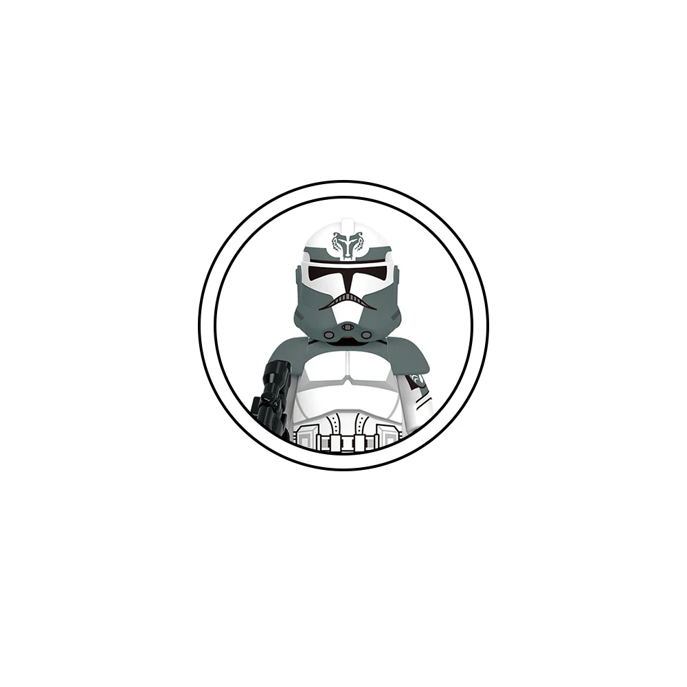 Shadow Clone Arc Trooper Fives Wolfpack Commander Cody Stromtrooper Space Wars Plastic Building Blocks Kids Toys Juguetes