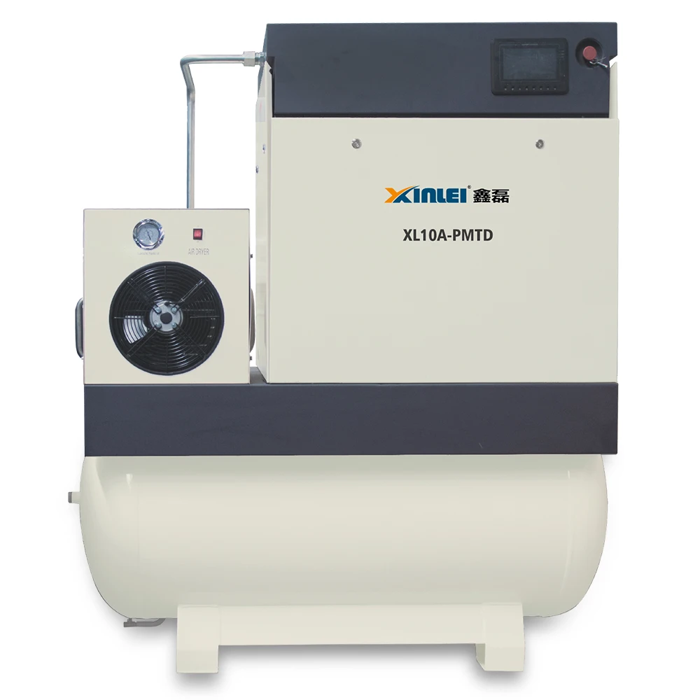 XLPMTD7.5A осушитель воздуха 15 кВт 20hp портативный винтовой воздушный компрессор
