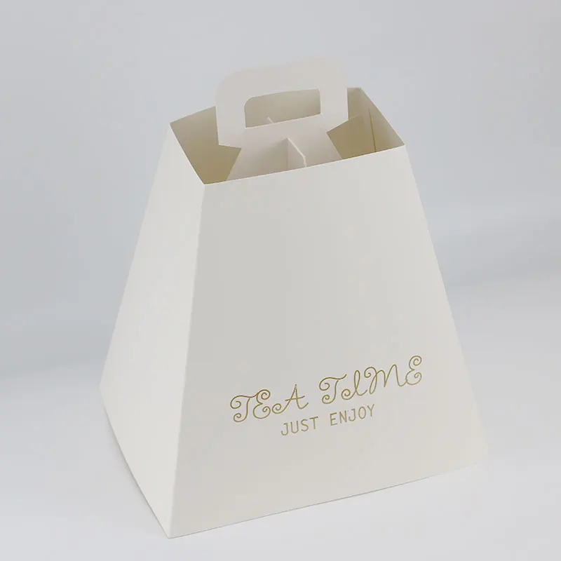 Paper Scatola Torta Cardboard Stand 3 Tier Dessert Cupcake Tower With Logo