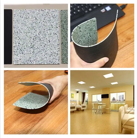 Conductive PVC Tile Anti-static PVC Flooring Homogeneous Conductive Flooring ESD Floor Mat