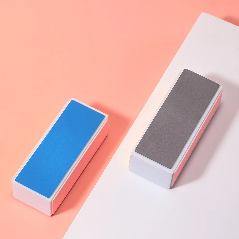 LMLTOP Custom Logo 4 Size Polishing Side Pumice Foot Nail File Stone Nail Beauty Salon Foot File Callus Remover 9017