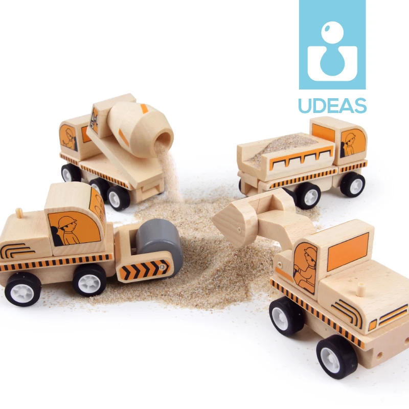 UDEAS kids toys car baby wooden baby educational edu toys,bulldozer play school toys