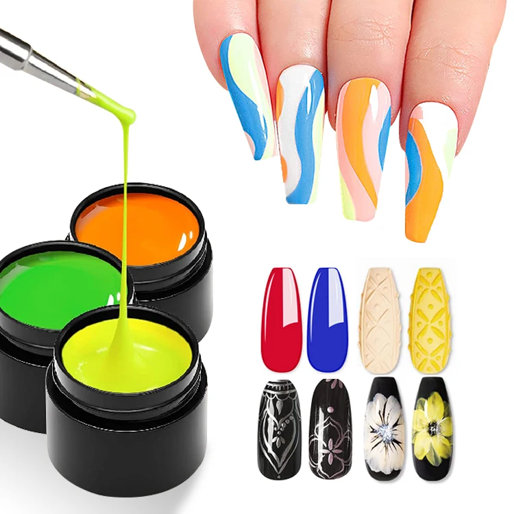 New Wholesale Beauty Nails Very Good Supply Products Vacation Custom Logo Uv Gel Nail Polish Painting Art