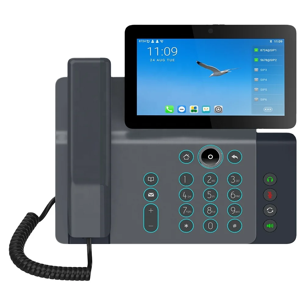 Flagship Smart Video Phone Efficient Telephone SIP Phone Voip Sip Phone Fanvil