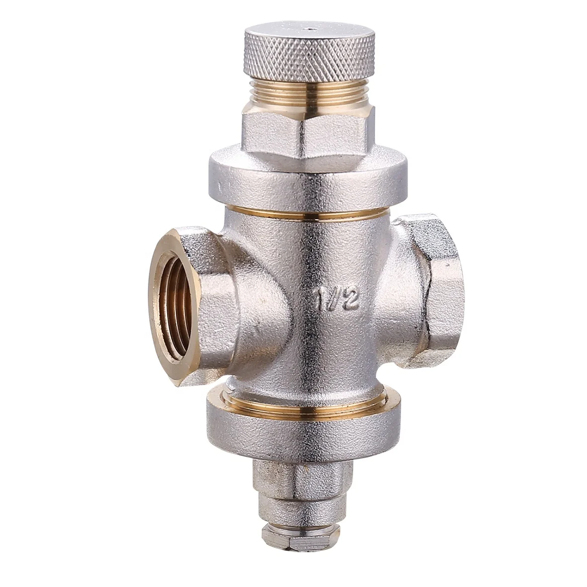 Brass Water Pressure Regulator Reducing Valve for Hydraulic/Water Purifier