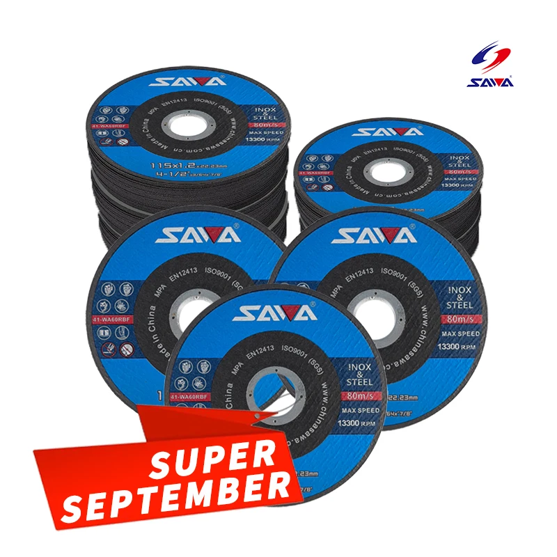 Премиум 115x1,2x22,23 мм Сверхтонкий режущий диск, абразивные инструменты для металла