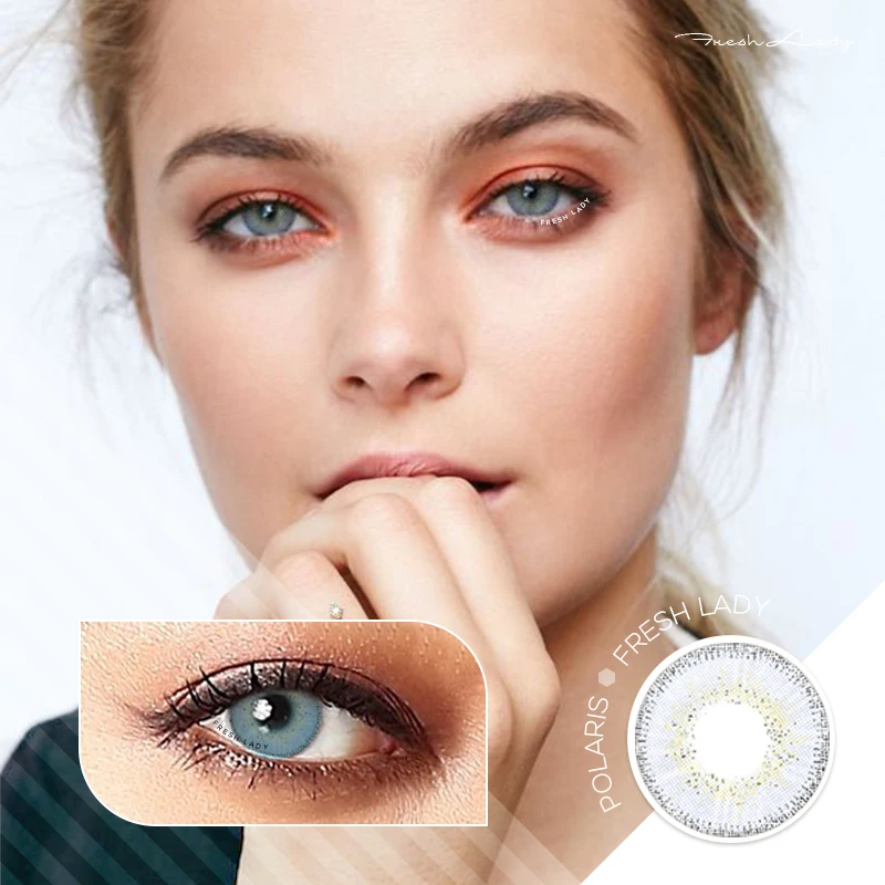 Freshlady European HEMA yearly color contact lens Wholesale