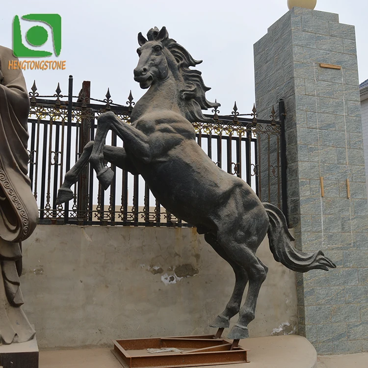 Life Size Bronze Horse Statue for Sale, brass horse sculpture