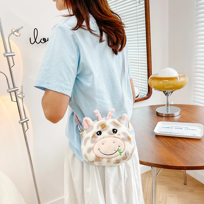 Wholesale Cartoon Teddy Animal Bear Bags Stuffed Rabbit Toy For Baby gift Animals Plush bag