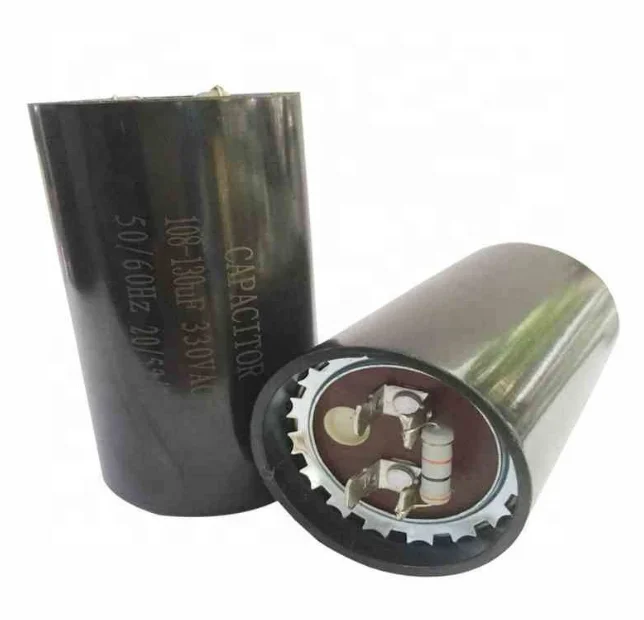 wholesales CD60  motor starting capacitor 125v  161uf run start capacitor cd60capacitor