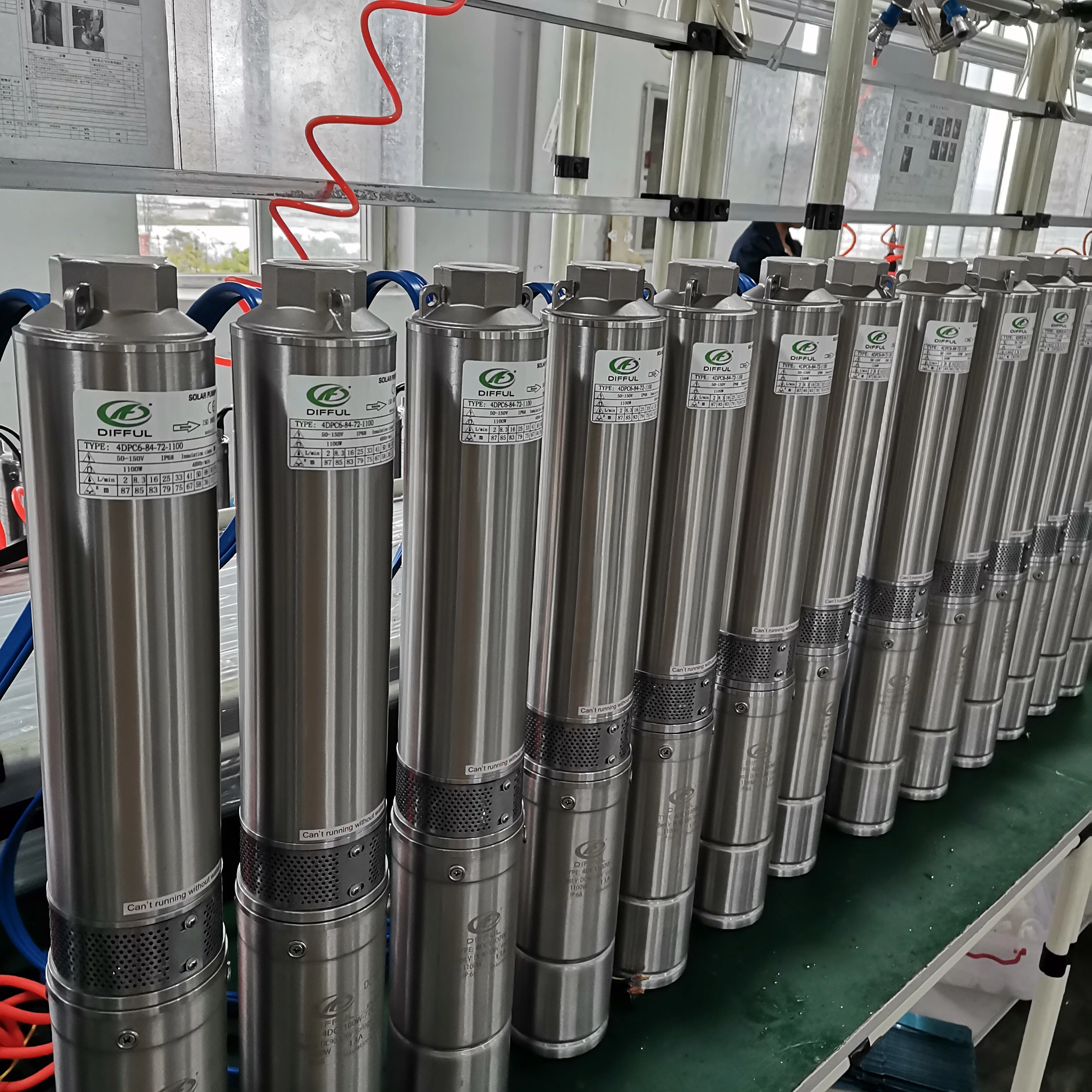 AC / DC water pump solar powered hybrid water pump solar water pump algeria