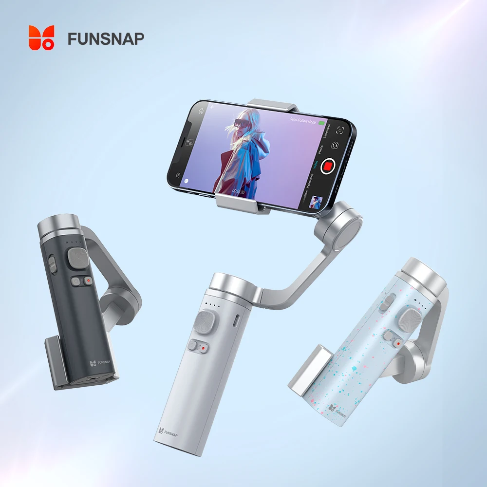 Оригинальный Xiaomi FUNSNAP захвата камеры мобильного телефона портативный складной шарнирный стабилизатор для GoPro с