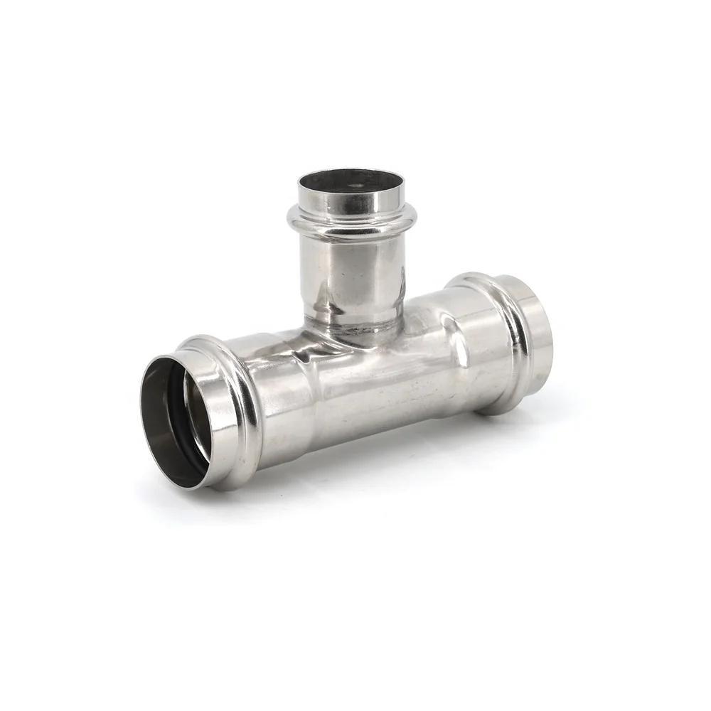 HS stainless steel 304/316 pipe fittings Coupling, Elbow, Tee press fittings