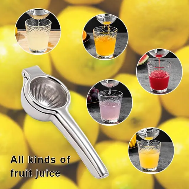 Stainless Steel manual hand press juicer  orange lemon  squeeze