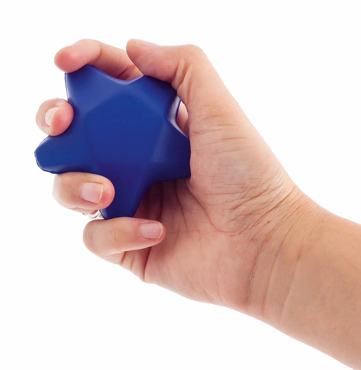 Promotional Antistress Squeeze Toys Pu Foam Star Shape Stress Ball Manufacturers For Gifts