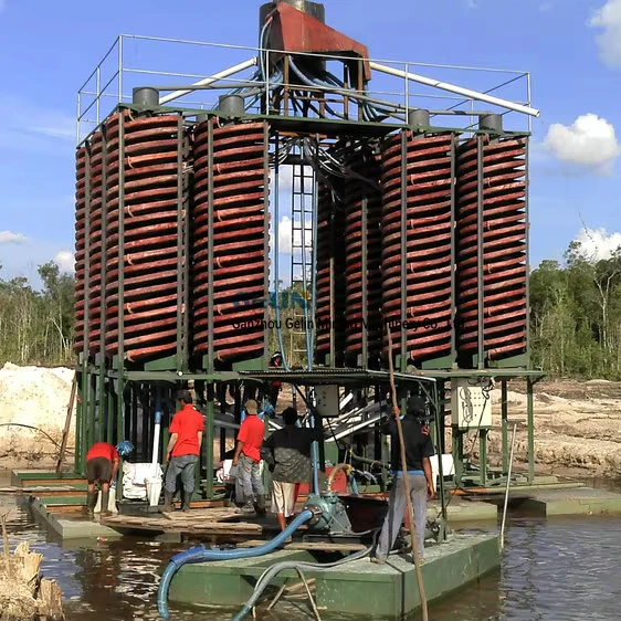 Gravity Separation Production Line Spiral Concentrator Group